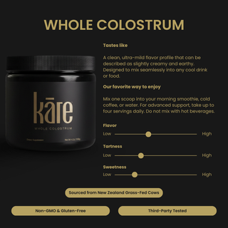 kāre whole colostrum