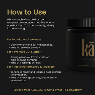 kāre whole colostrum