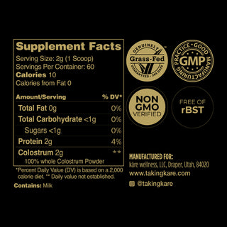 kāre whole colostrum